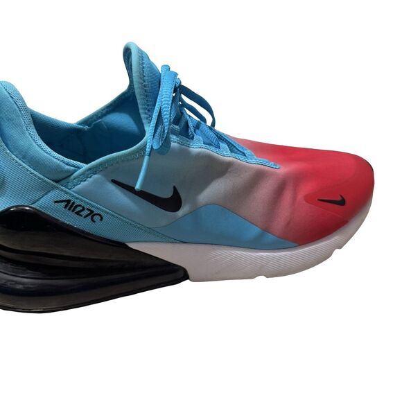 Nike Mens Air Max 270 CJ0767-400 Red Blue Sports Low Top Sneaker Shoes Size 12 main image 4